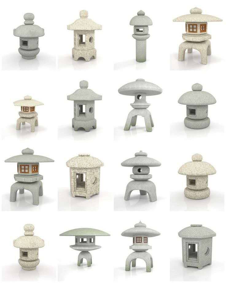 Stone Lanterns